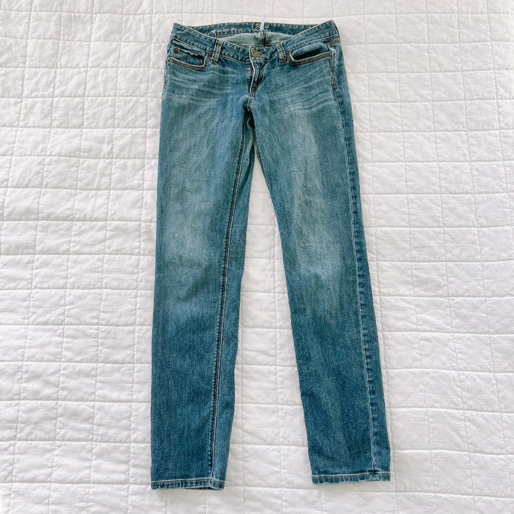 LOFT Modern Skinny Mid-Rise Jeans